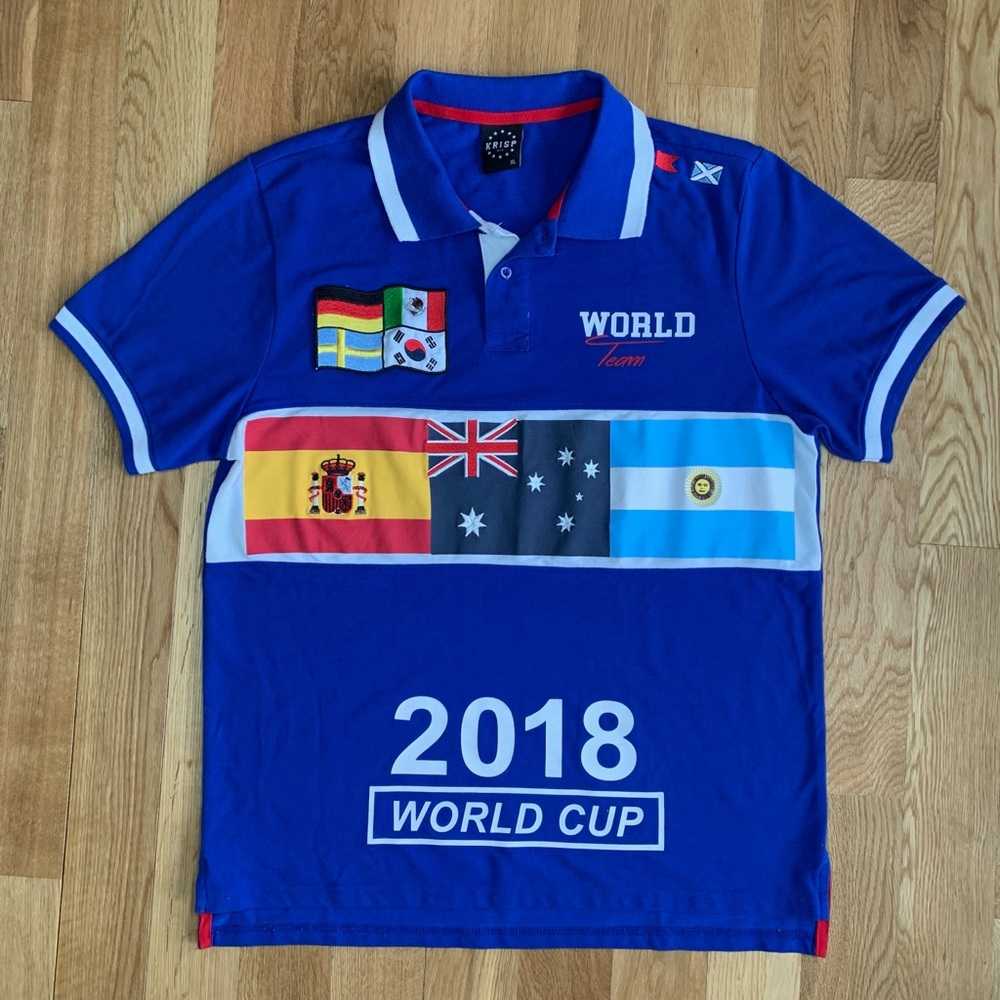 Krisp NYC World Team 2018 World Cup Polo Shirt